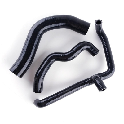 Upper Silicone And Nylon Upper Radiator Coolant Hose 17127508010 For E65 E66 745Li 745i Silicone Water Cooling Hose Tube Kit Replacement Parts