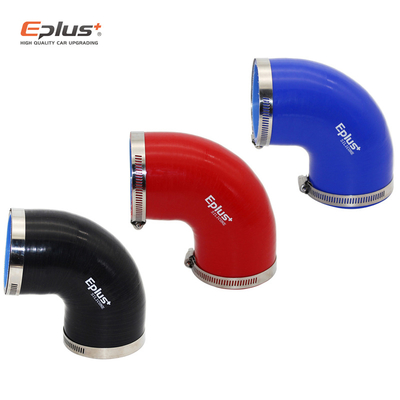 EPLUS 90 Degree Universal Silicone Tubing Hose Connector Intercooler Turbo Intake Hose Coupler Hose Multiple Class Customizable