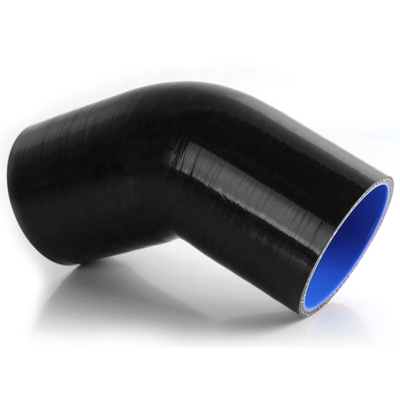 Hot Selling Automotive Customized Logo Flexible Hose 45 Degree Universal 3&quot; 76mm Intercooler Turbo Intake Silicone Radiator Hose Kits